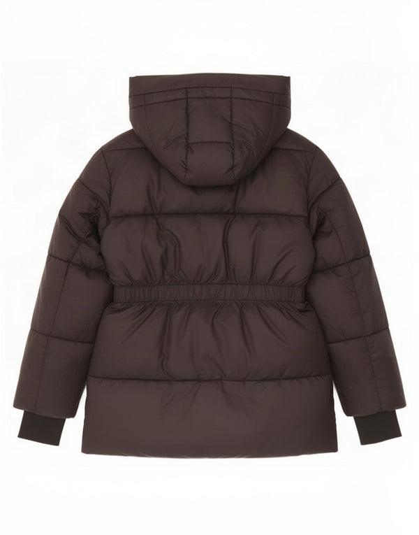Gap Giacca imbottita oversize con cappuccio da donna UK 10 Small Poliestere nero