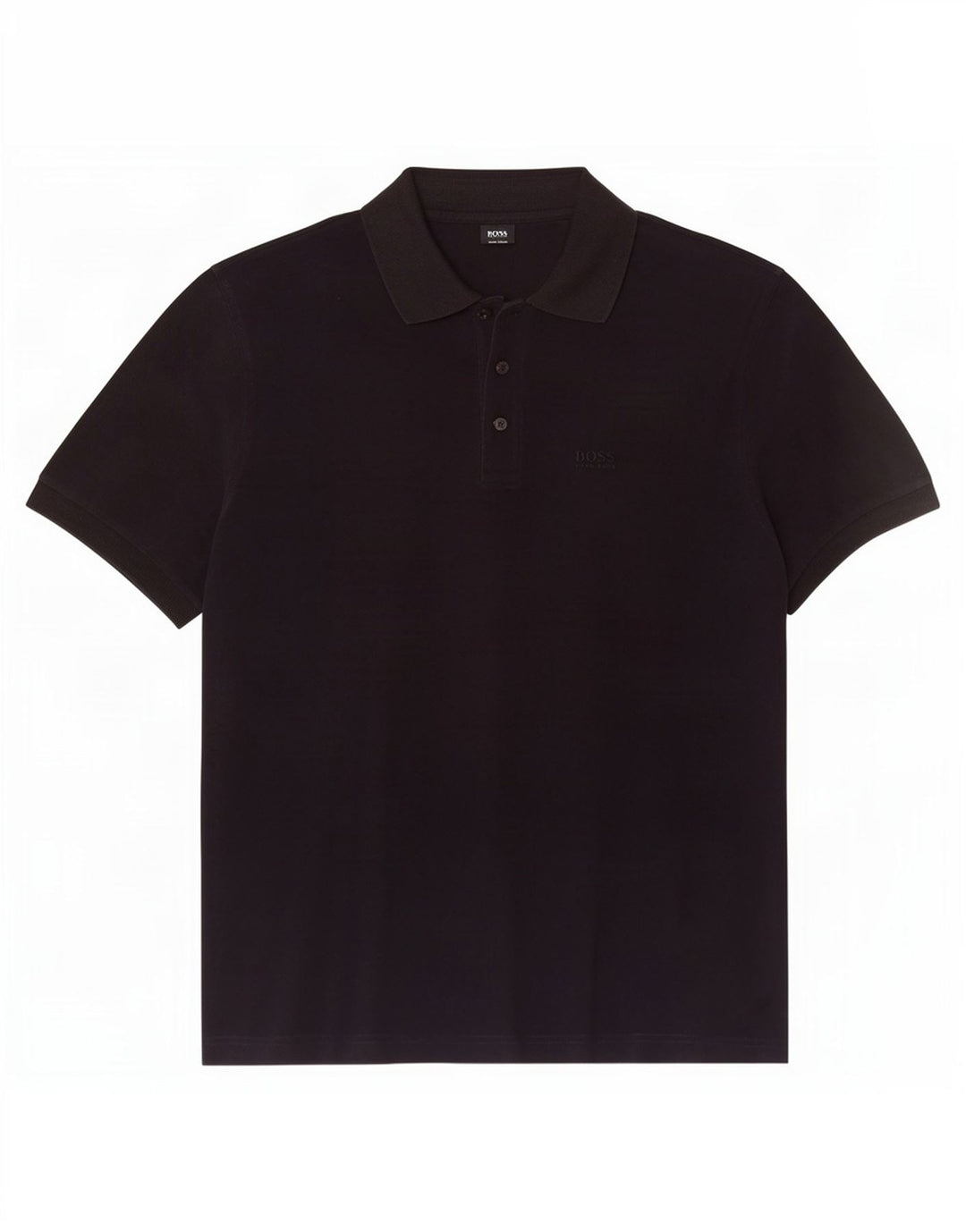 Polo da uomo Hugo Boss grande in cotone blu navy