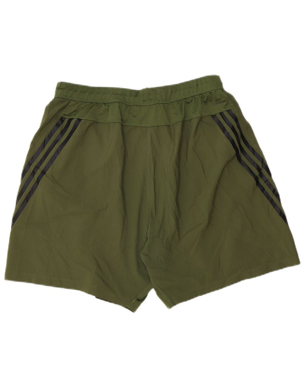 Pantaloncini sportivi ADIDAS Aeroready da uomo XL verde poliestere