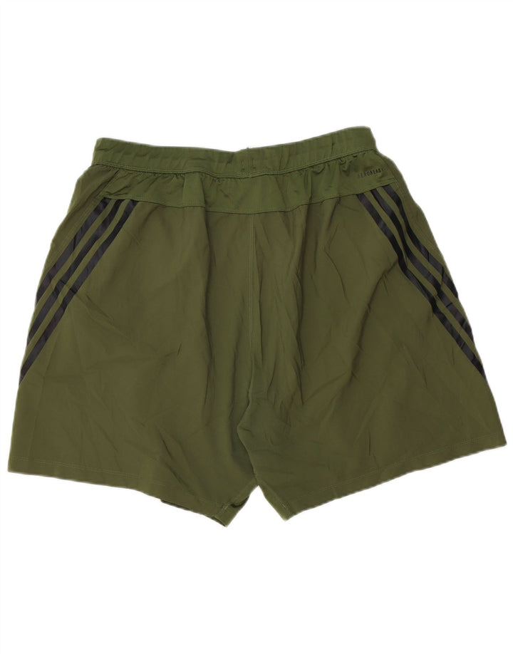 Pantaloncini sportivi ADIDAS Aeroready da uomo XL verde poliestere