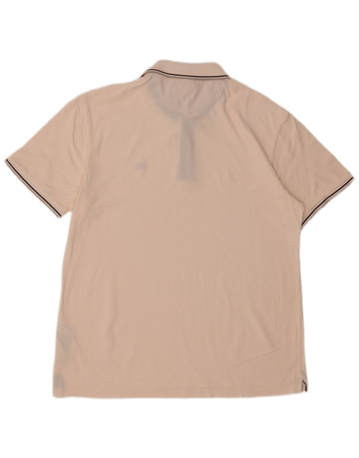 Polo da uomo Champion grande in cotone beige