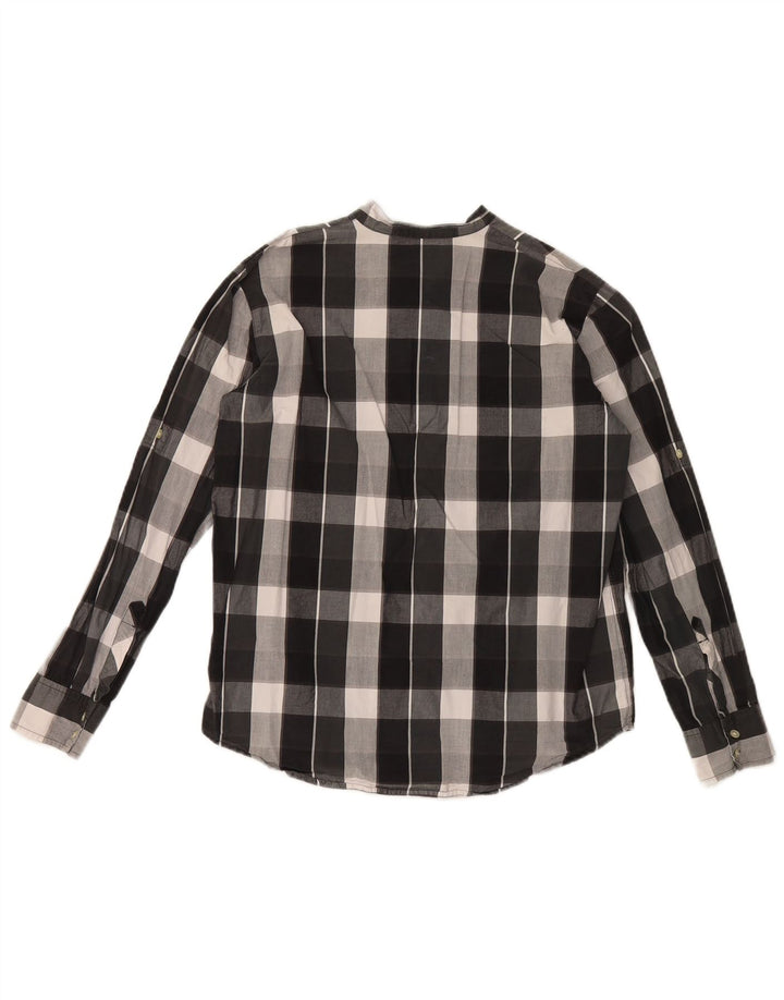 Camicia da uomo Carhartt piccola in cotone a quadri neri