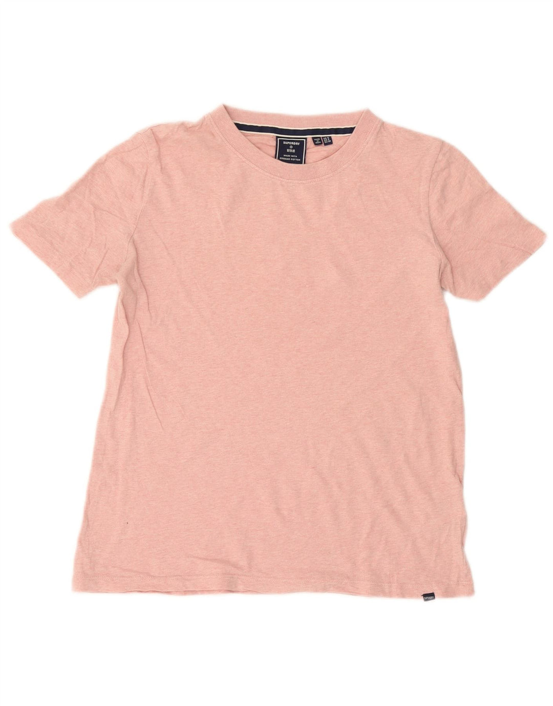 T-shirt da donna Superdry Top UK 8 Small in cotone rosa