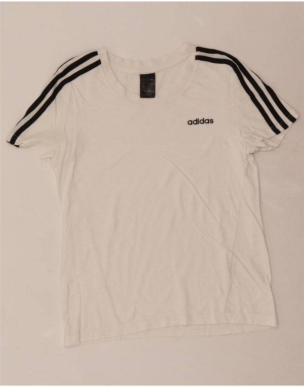 Maglietta Adidas da donna Top UK 12/14 Medium Bianca