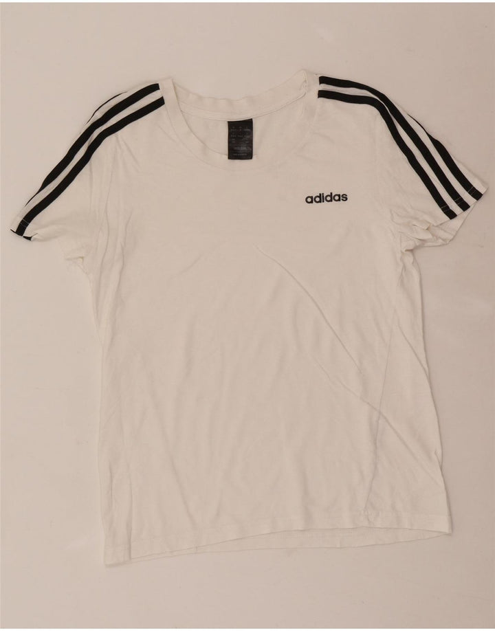 Maglietta Adidas da donna Top UK 12/14 Medium Bianca