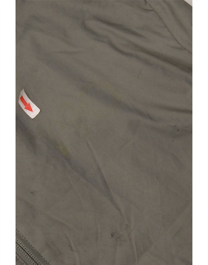 Giacca da ginnastica da uomo Nike, giacca sportiva, in poliestere grigio medio