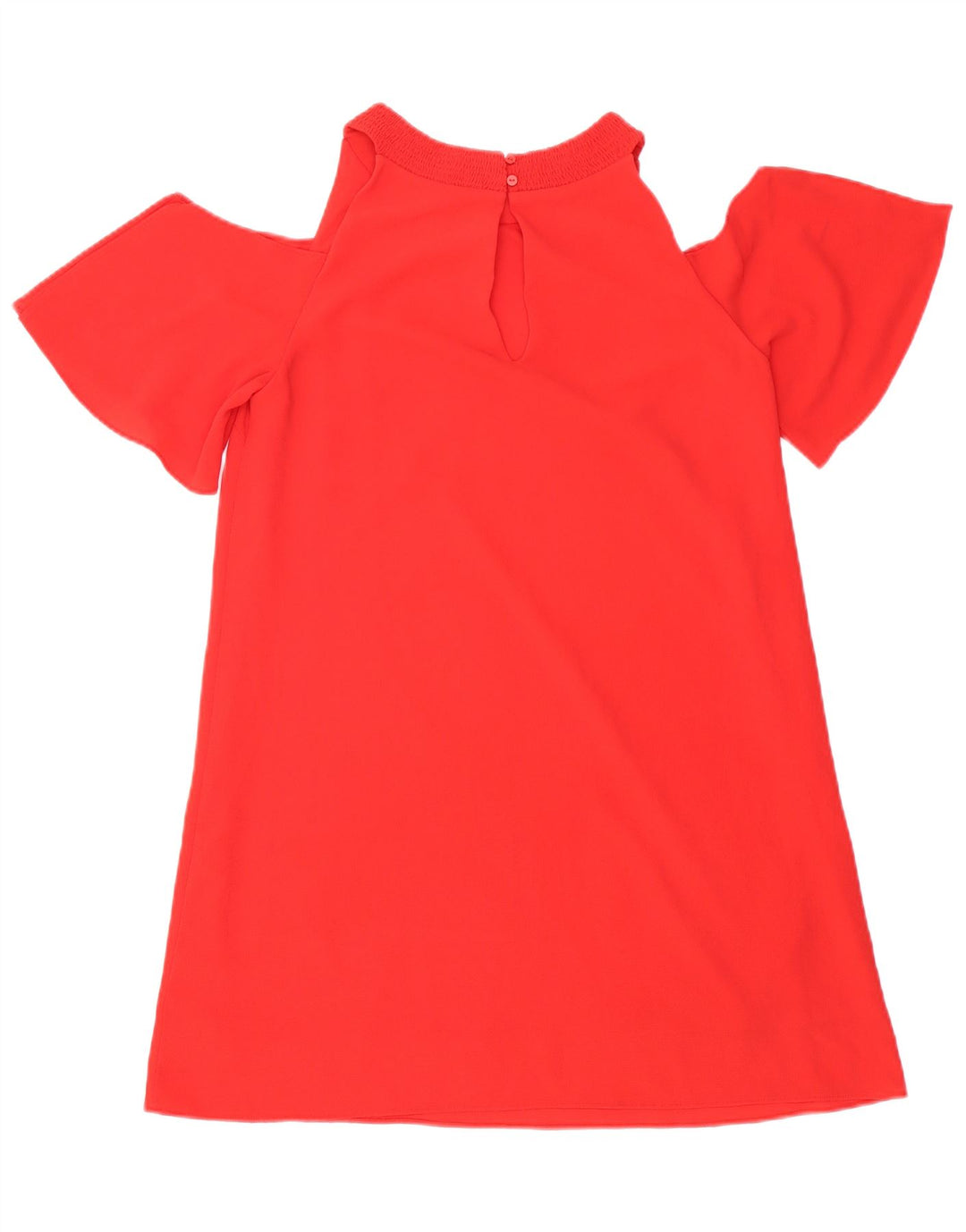 Abito Zara da donna con spalle scoperte UK 10 piccolo rosso
