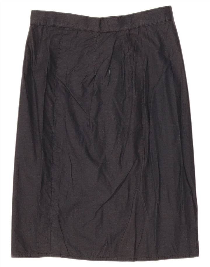 Gonna a portafoglio da donna VINTAGE W26 piccola nera