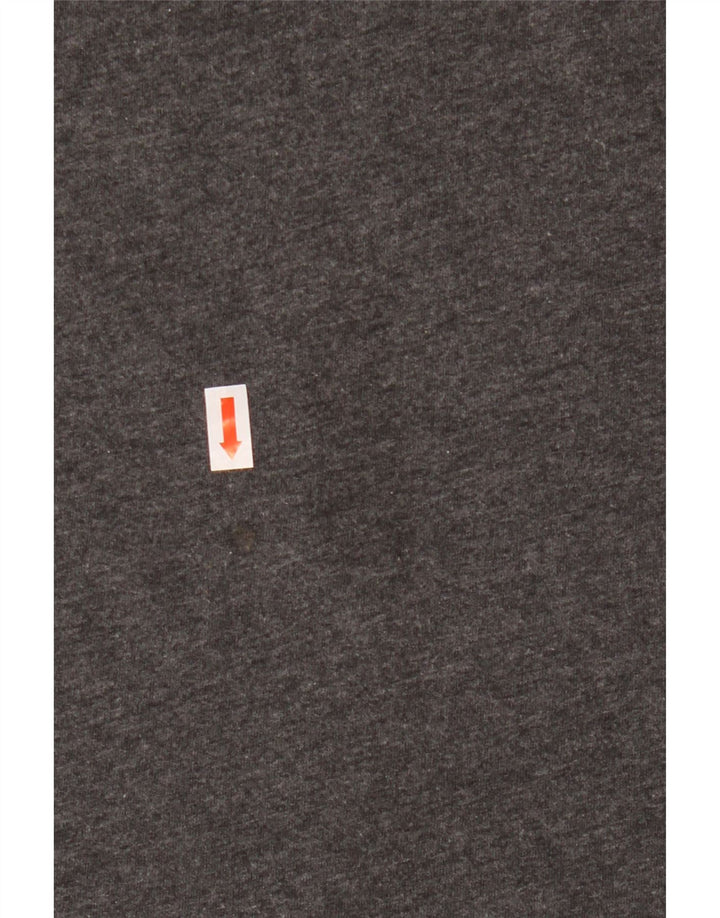 T-shirt Adidas da uomo Top Large in cotone grigio