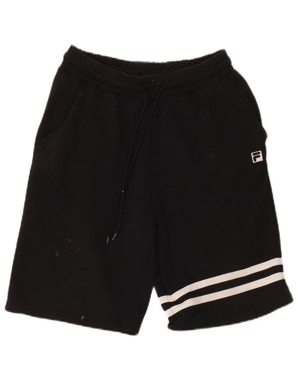 Pantaloncini sportivi da uomo Fila IT 50 Medium Nero Poliestere
