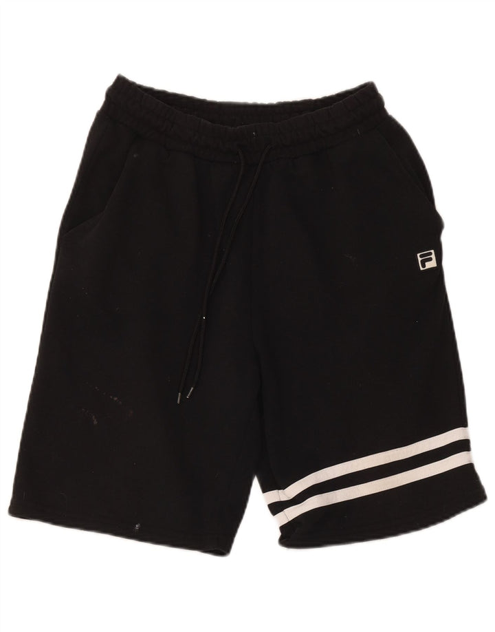 Pantaloncini sportivi da uomo Fila IT 50 Medium Nero Poliestere