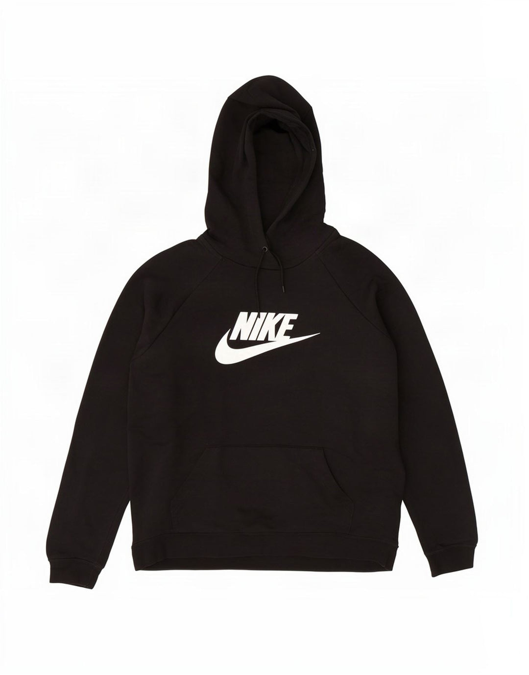Felpa con cappuccio grafica Nike da uomo 2XL cotone nero
