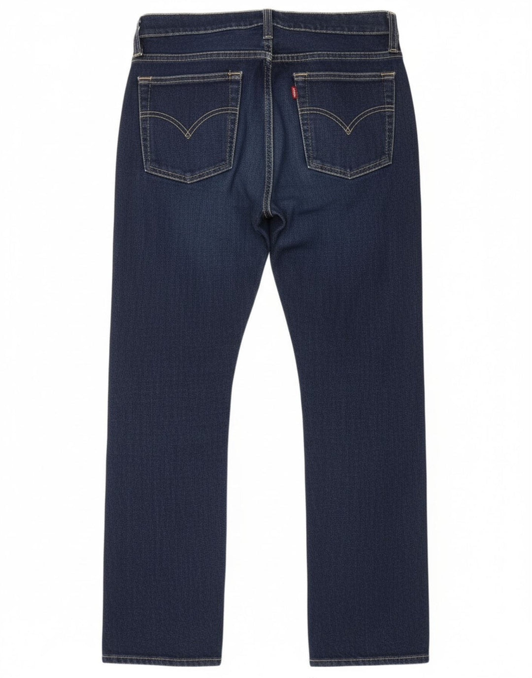 Jeans dritti da donna Levi's W29 L28 in cotone blu navy