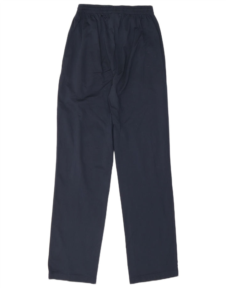 Pantaloni da tuta grafica da uomo Asics medio poliestere blu navy