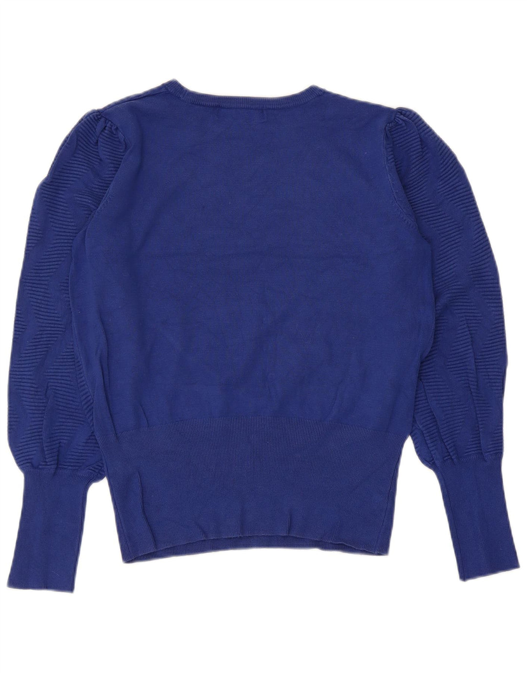 Maglione maglione con scollo a barca da donna Marks & Spencer UK 12 medio blu navy