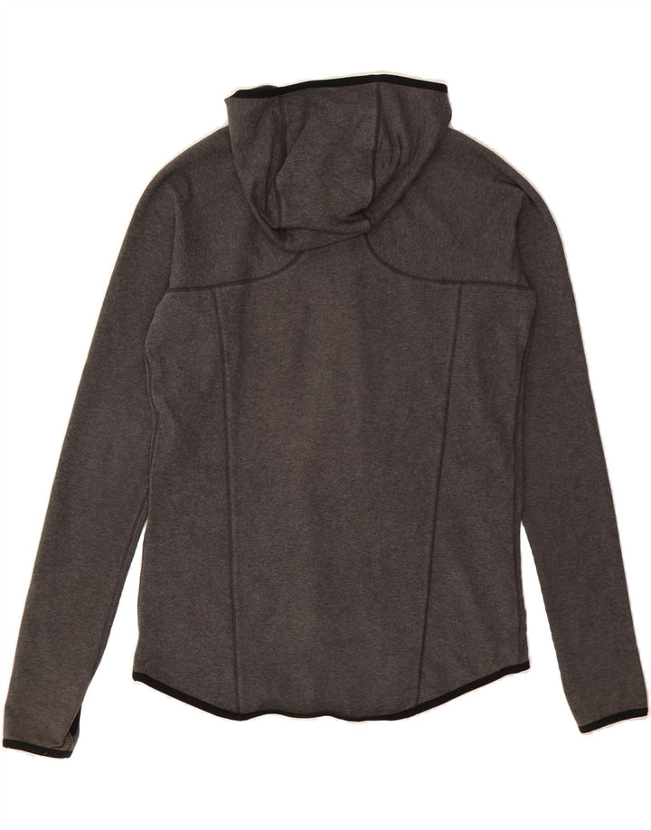 REEBOK Mens Zip Hoodie Sweater Medium Grey Cotton Vintage Reebok and Second-Hand Reebok from Messina Hembry 