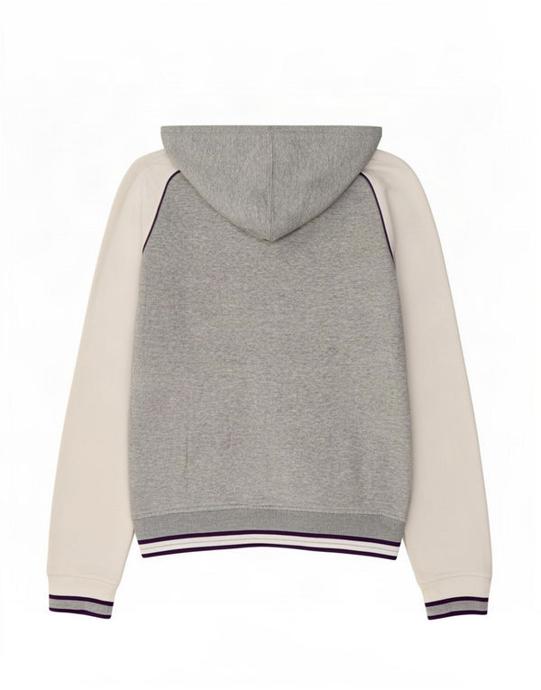 Maglione con cappuccio e zip Champion da donna Heritage Fit UK 14 Grigio medio