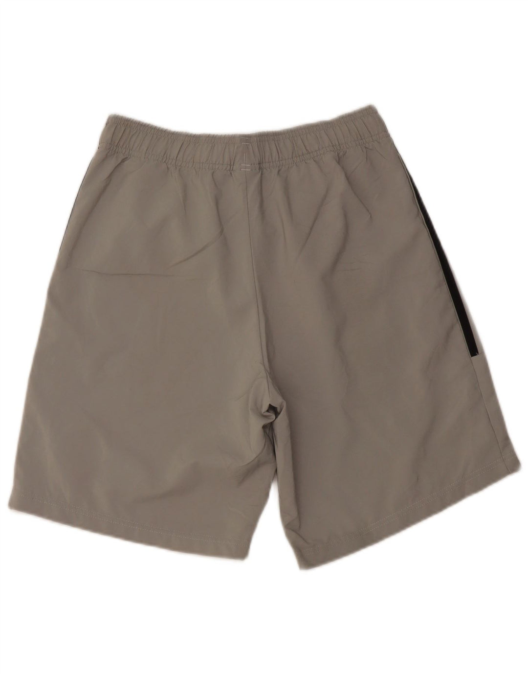 Pantaloncini sportivi da uomo Adidas piccoli in poliestere grigio