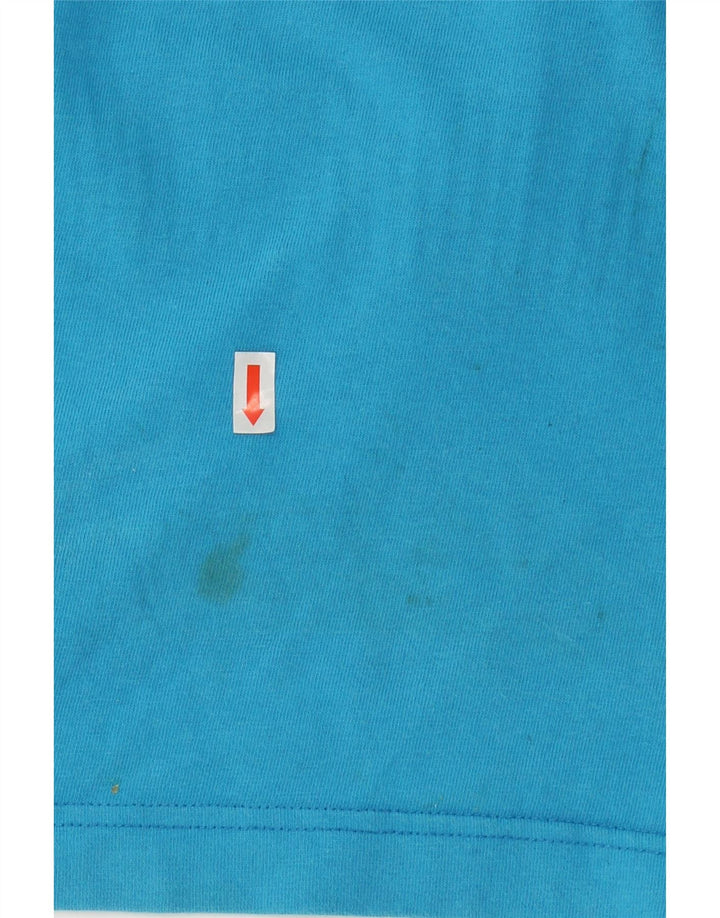 NIKE Mens Graphic T-Shirt Top UK 39/41 Medium Blue Cotton Vintage Nike and Second-Hand Nike from Messina Hembry 