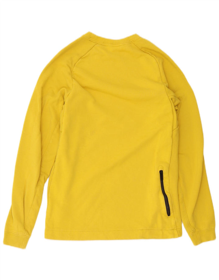 Felpa Nike Uomo Maglione Piccolo Giallo Cotone