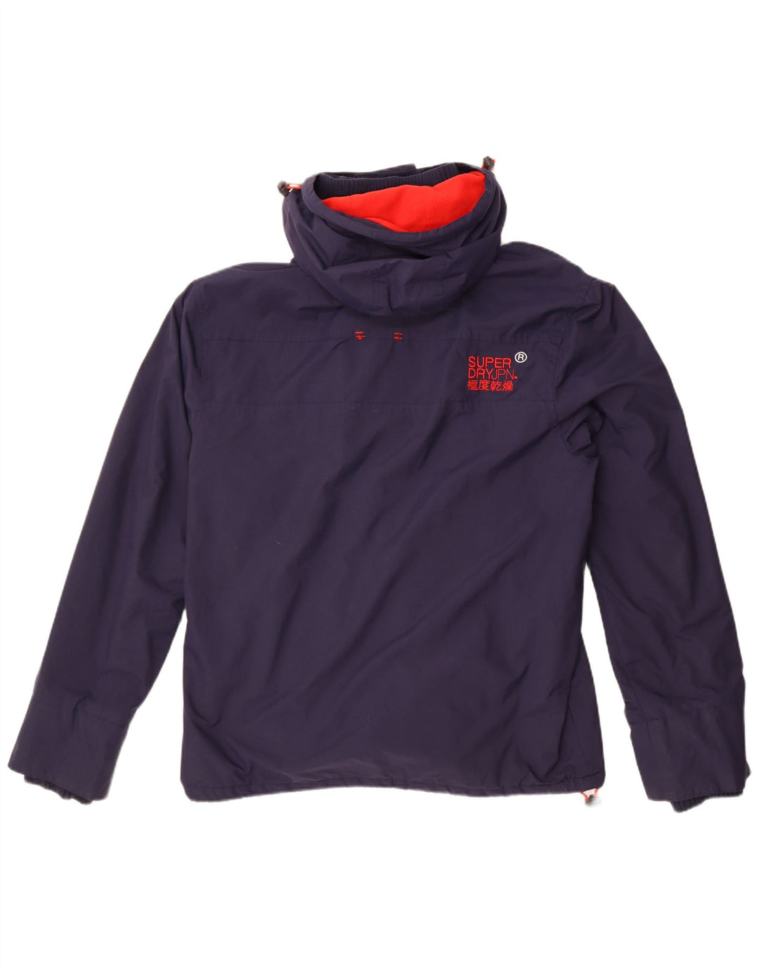 Giacca a vento con cappuccio da uomo Superdry Windcheater UK 44 2XL Blu navy
