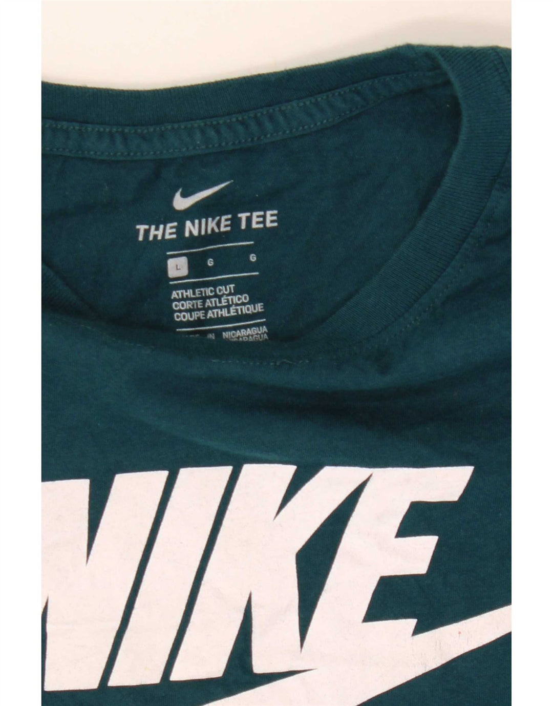 T-shirt grafica Nike da uomo con taglio atletico, taglia grande, verde