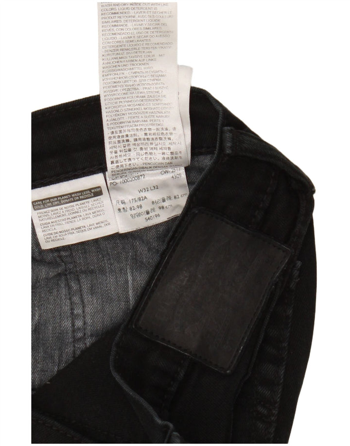 Jeans Levi's Uomo 511 Slim W32 L32 Cotone Nero
