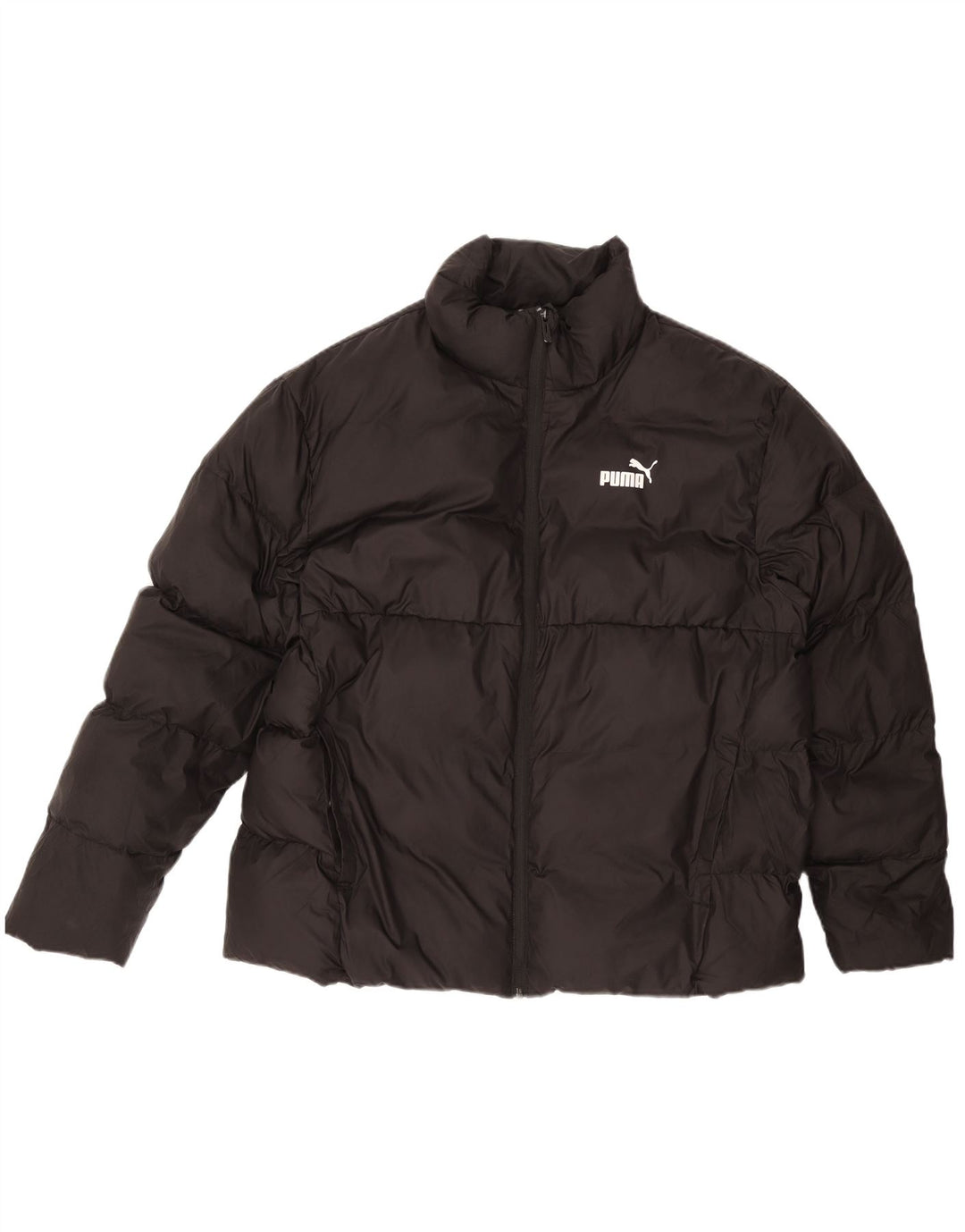 Giacca imbottita da uomo PUMA UK 42 XL poliestere nero