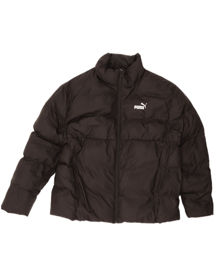 Giacca imbottita da uomo PUMA UK 42 XL poliestere nero