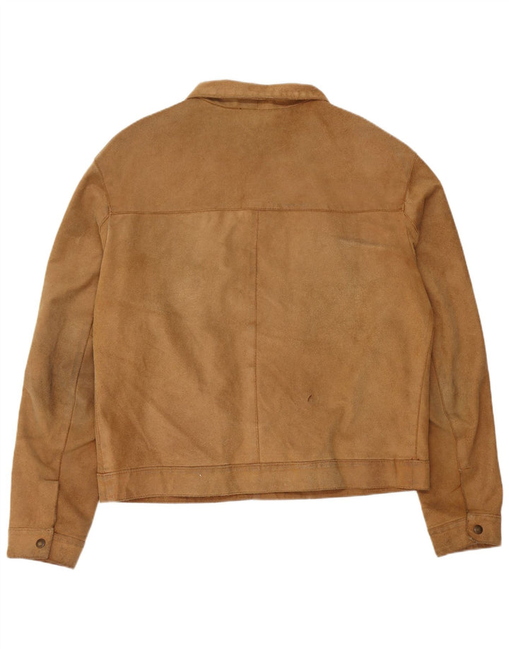 Giacca Scamosciata Uomo Conbipel IT 56 2XL Pelle Beige