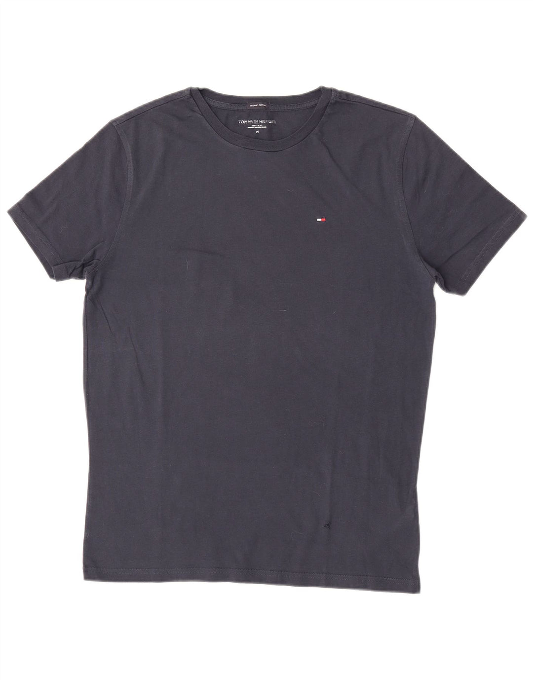 T-shirt da uomo Tommy Hilfiger Top in cotone blu navy medio