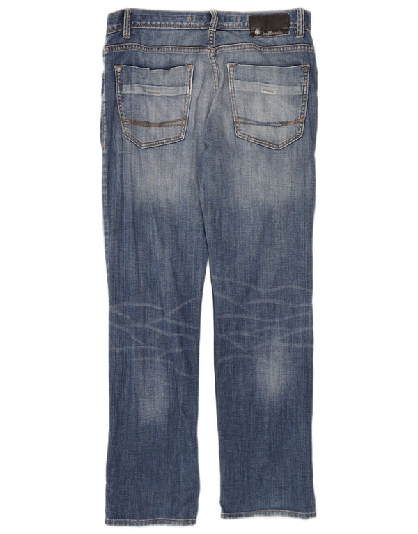 Jeans dritti da uomo Calvin Klein W31 L30 cotone blu