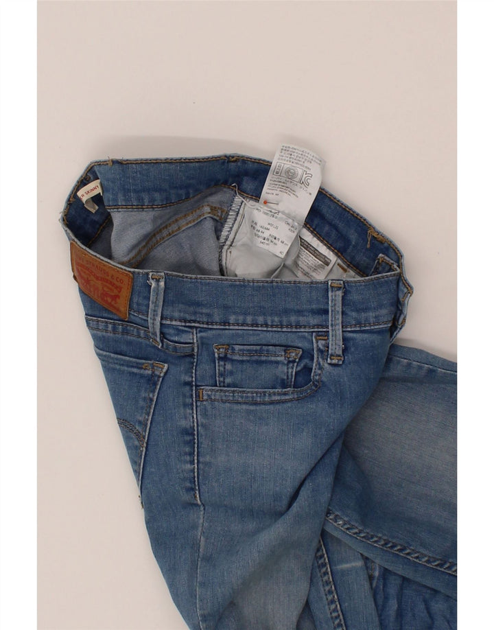 LEVI'S Womens 710 Super Skinny Jeans W27 L32  Blue Vintage Levi's and Second-Hand Levi's from Messina Hembry 