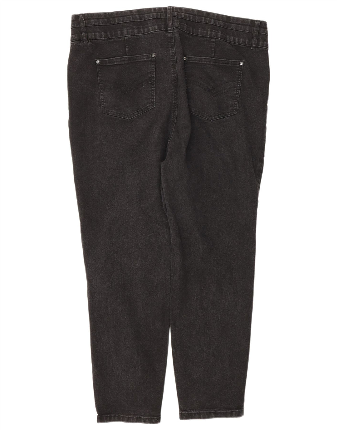 Jeans slim autografati da donna Marks & Spencer UK 20 2XL W38 L27 Grigio