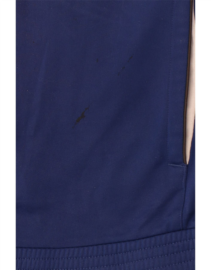 Giacca da tuta da uomo CHAMPION grande in poliestere blu navy