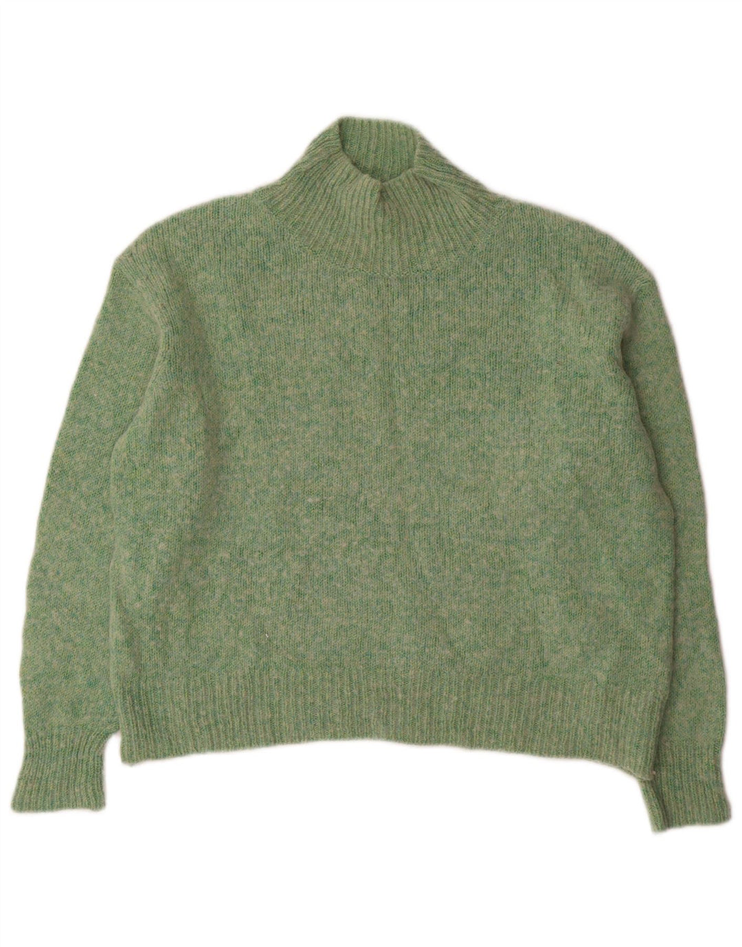 Maglione da donna a collo alto Whistles UK 14 verde medio screziato
