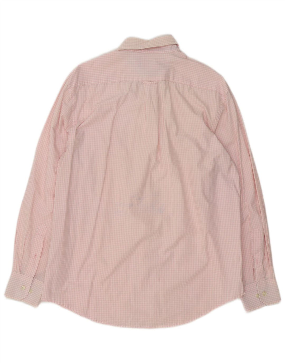 Camicia da uomo Izod in cotone a quadretti rosa medio