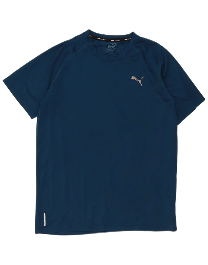 T-shirt da uomo Puma Top Large Blu Navy