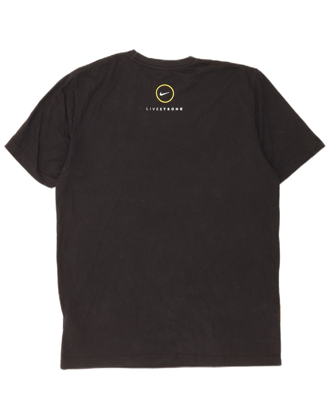 T-shirt Nike Dri Fit da uomo, grande, in poliestere color block nero