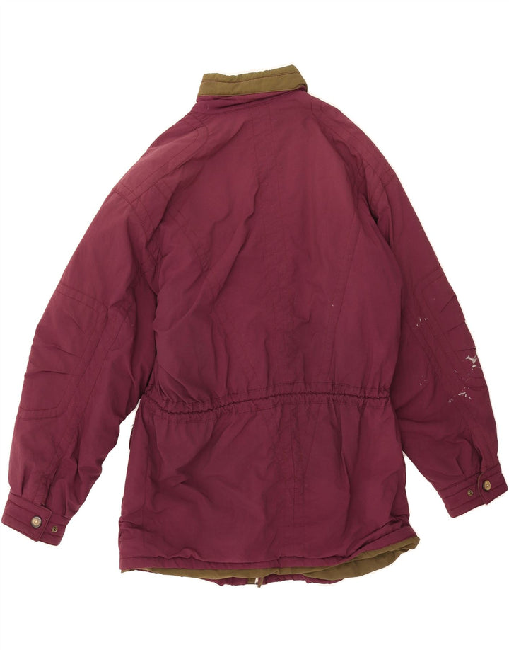 BUSH Mens Windbreaker Jacket UK 40 Large Purple Vintage Bush and Second-Hand Bush from Messina Hembry 