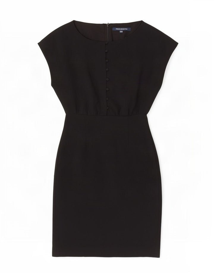 Abito tubino da donna French Connection UK 6 XS poliestere nero