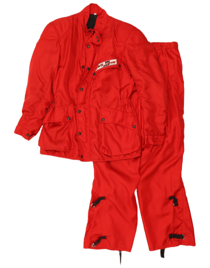 Set da 2 pezzi Dainese Motorstyle da uomo IT 48 Medium W30 L31 Rosso Poliammide