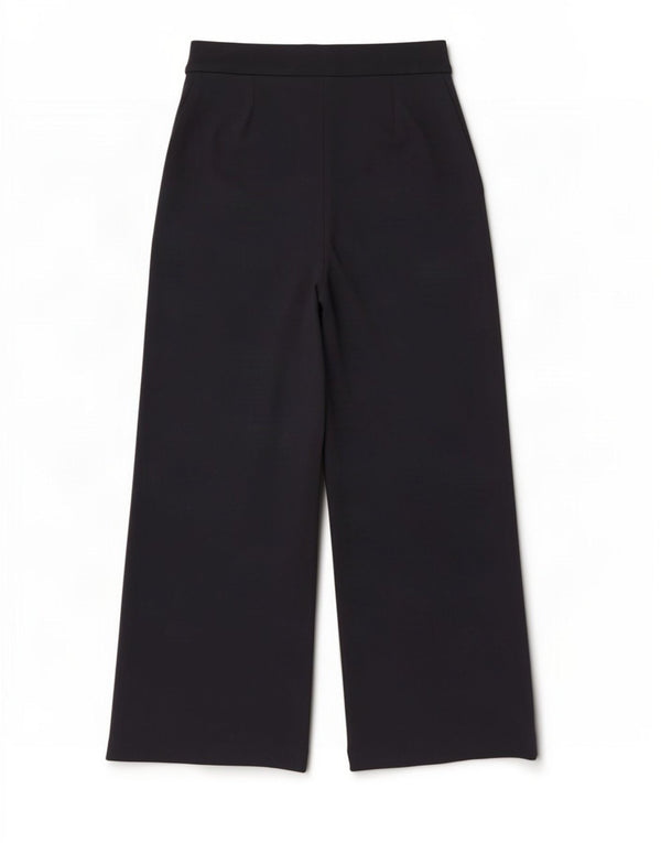 Pantaloni casual da donna Marks & Spencer UK 12 medi W30 L30 Blu navy