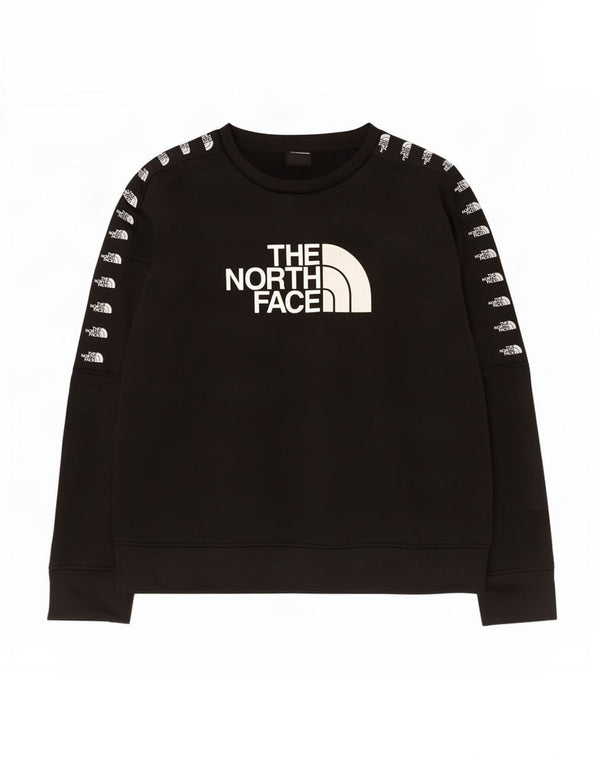 Felpa grafica da donna The North Face Jumper UK 16 Large Nero Poliestere