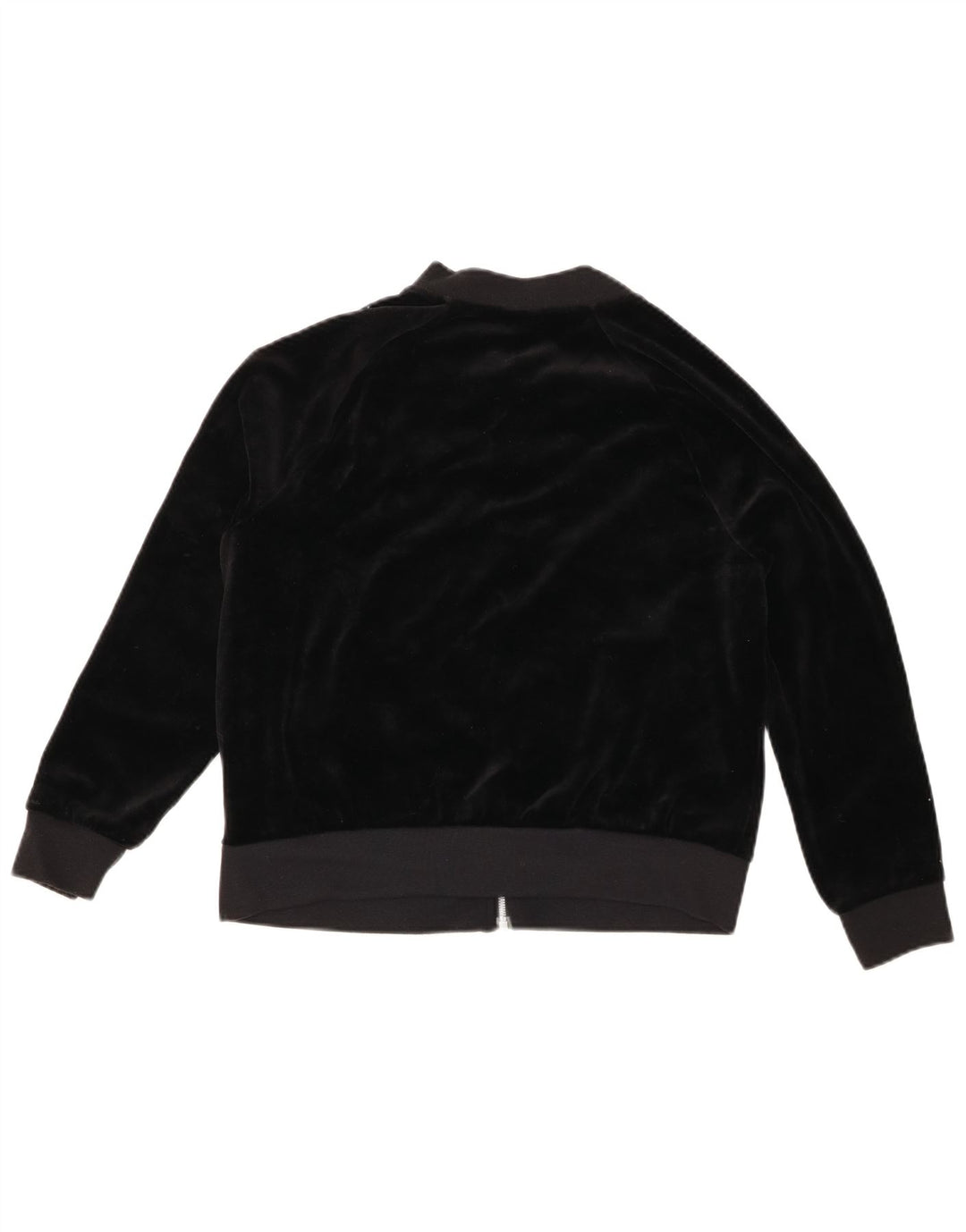 Giacca da ginnastica oversize in velluto da donna Nike UK 10 piccola nera