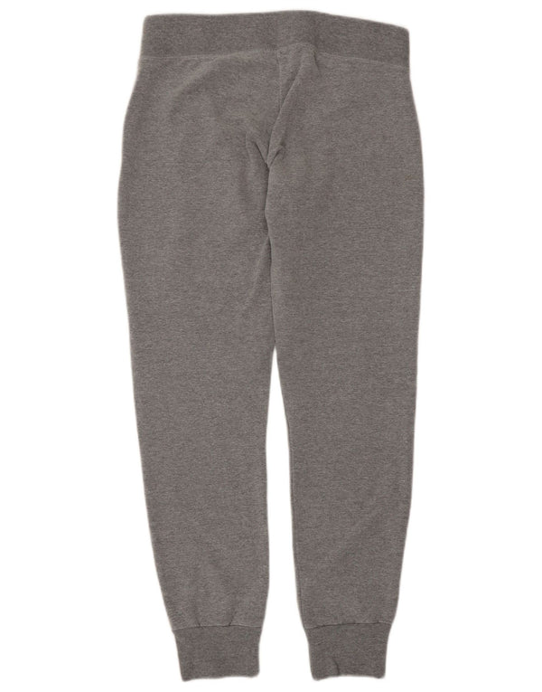 Converse Pantaloni da tuta da donna Joggers UK 10 Small Cotone chiazzato grigio