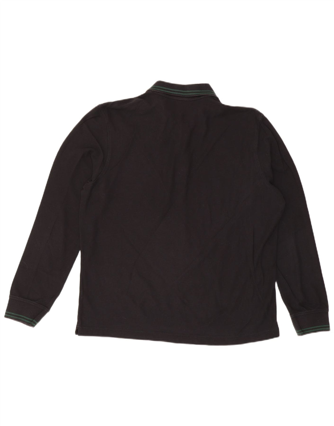 Polo da uomo a maniche lunghe LOTTO Large nera