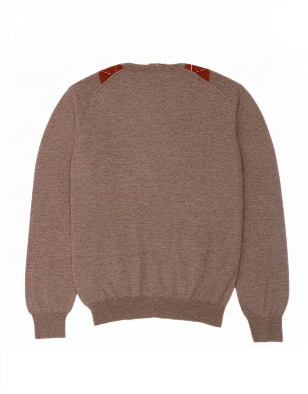 Conbipel Maglione da uomo con scollo a V XL Grigio Argyle/Lana diamante