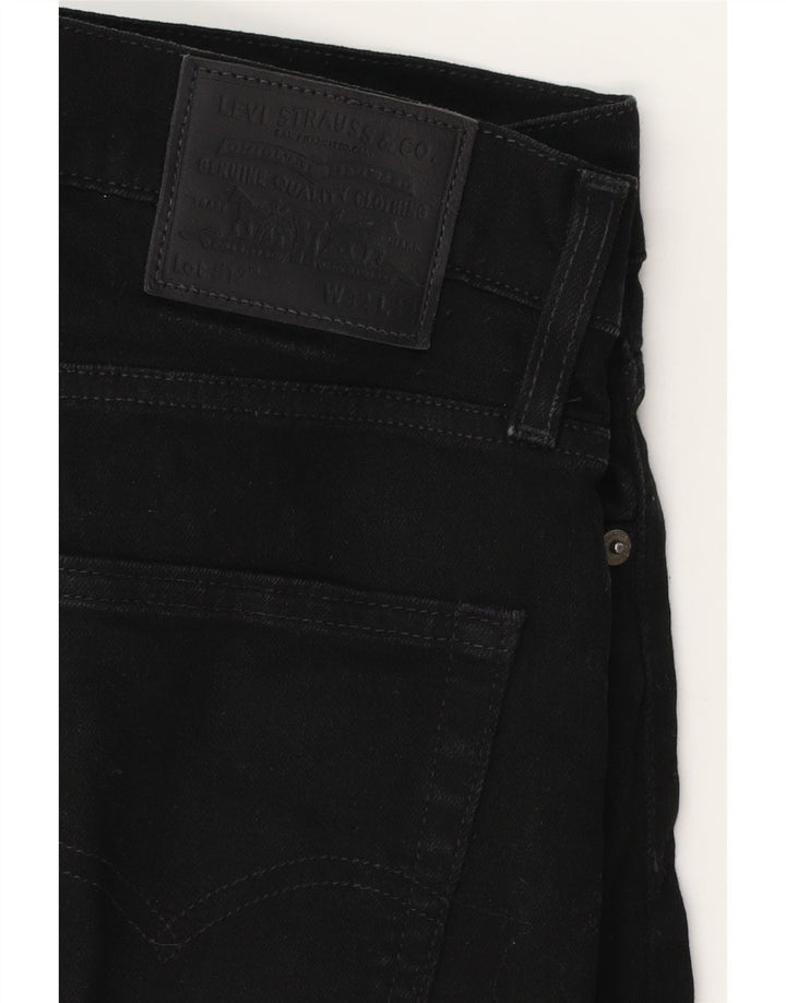Jeans Levi's Uomo 512 Slim affusolati W32 L29 Cotone Nero