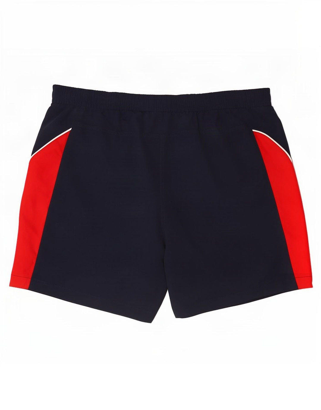 Pantaloncini sportivi da uomo Fila Large in poliestere color block blu navy
